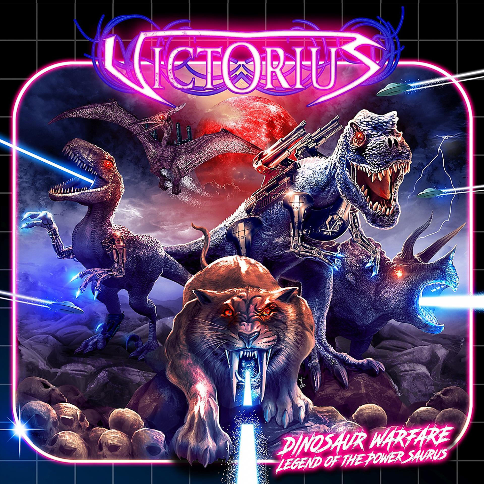 Постер альбома Dinosaur Warfare - Legend of the Power Saurus
