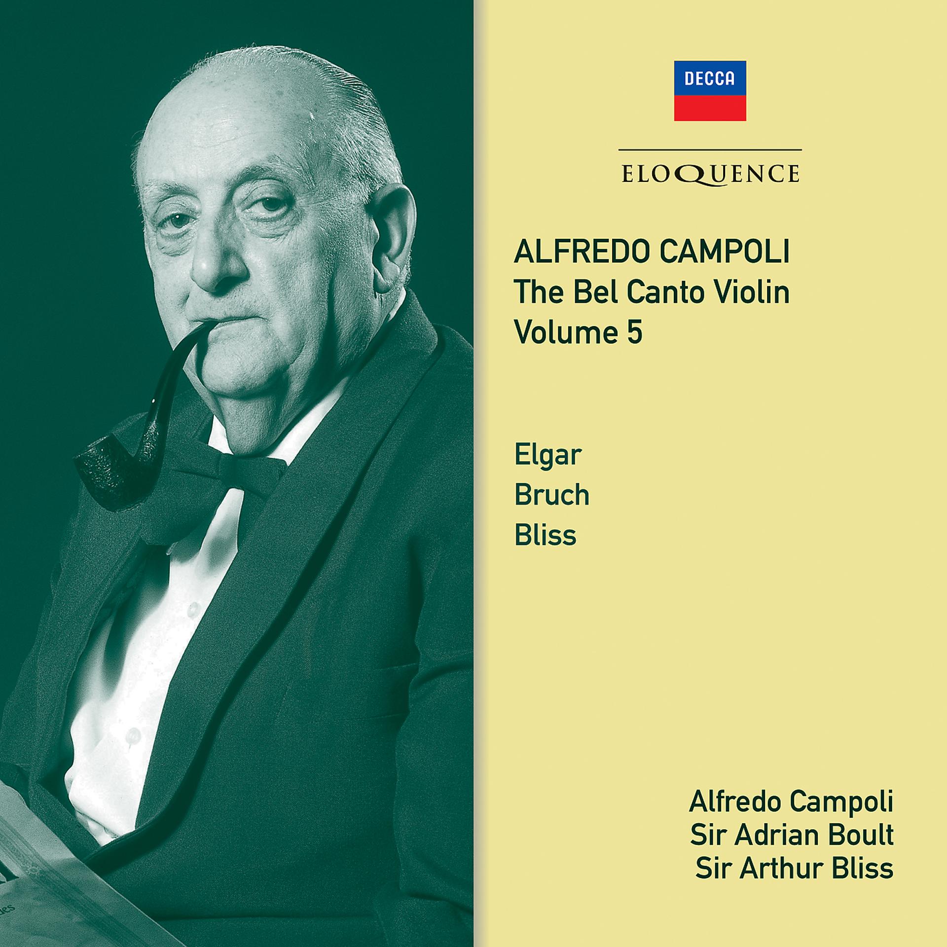 Постер альбома Alfredo Campoli: The Bel Canto Violin - Vol. 5