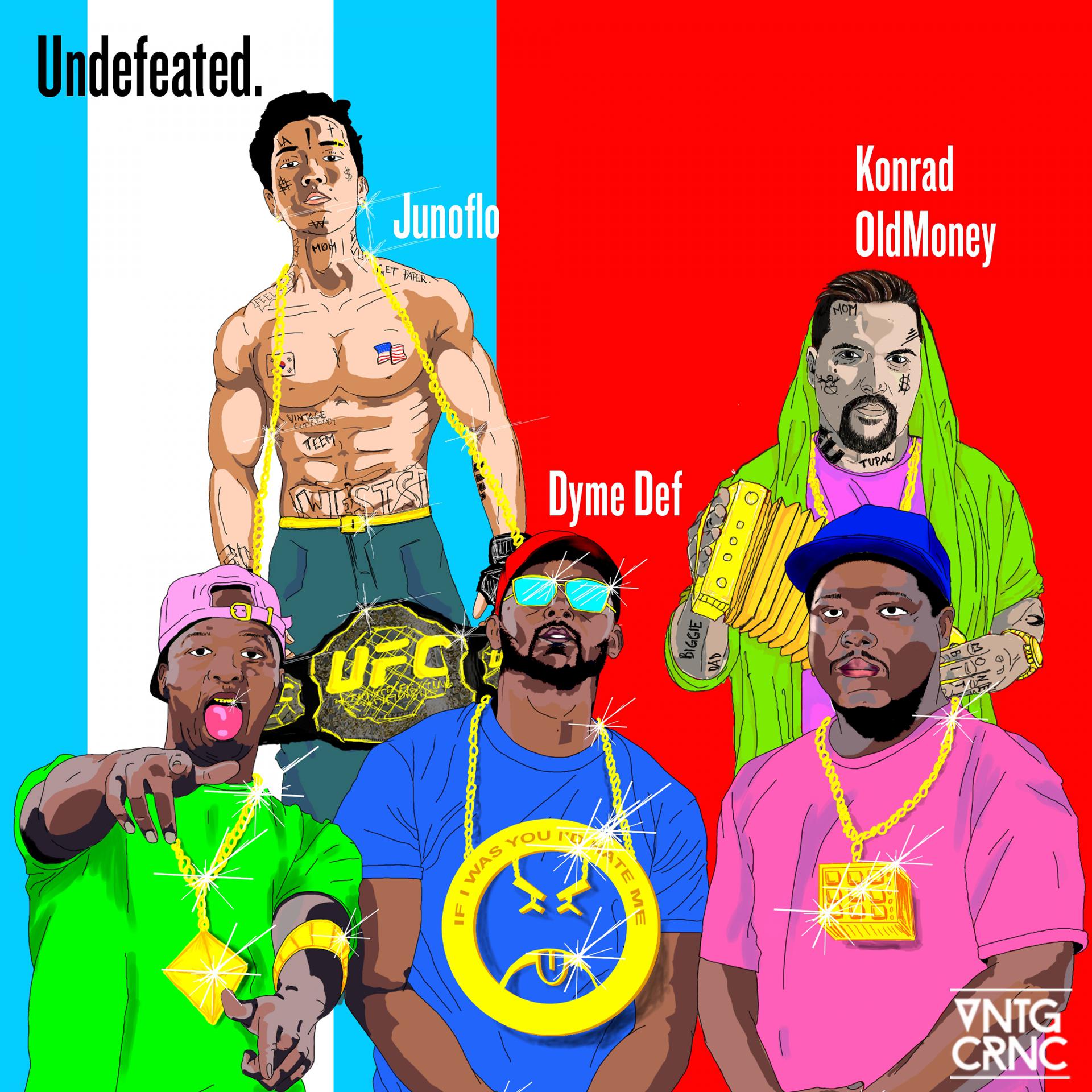 Постер альбома Undefeated (feat. Junoflo & Dyme Def)