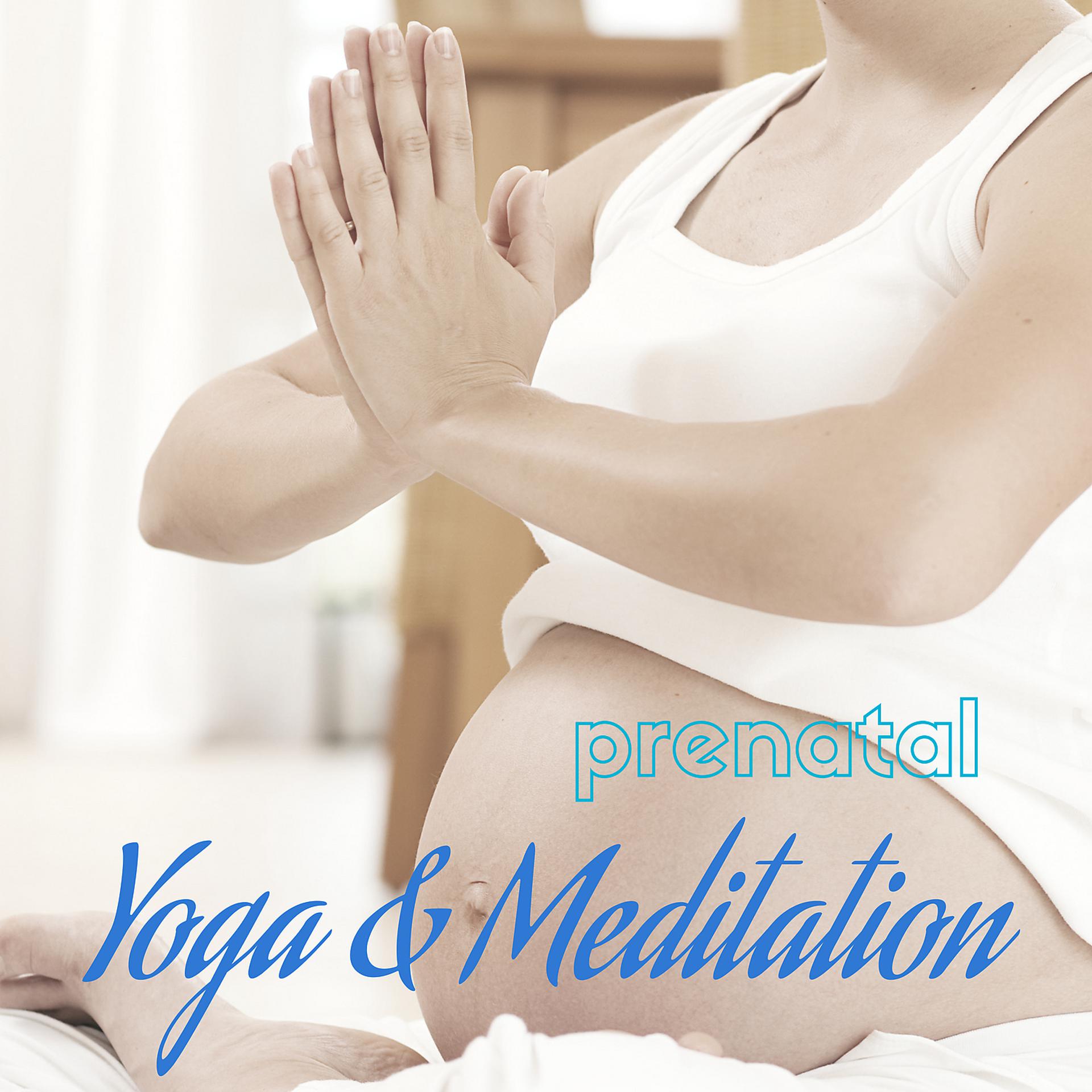 Постер альбома Prenatal Yoga & Meditation – Relaxing Music to Exercise and Stretch During Pregnancy, Calm Instrumental for Relaxation