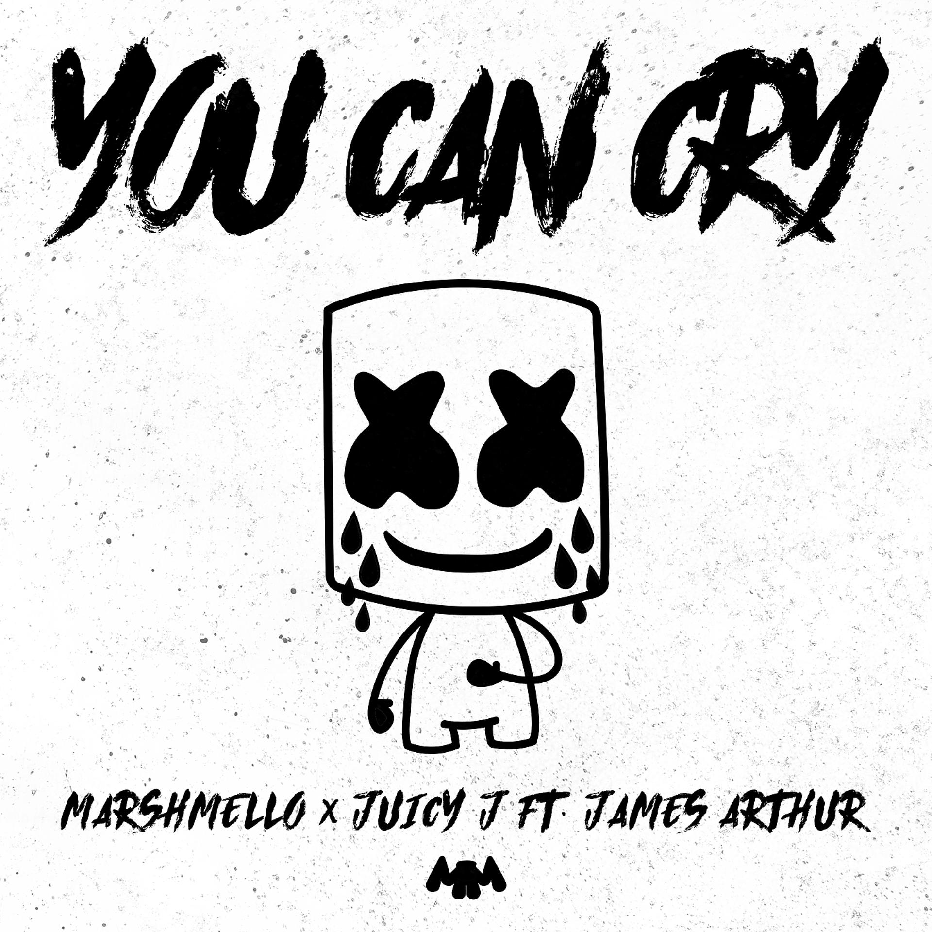 Постер к треку Marshmello, Juicy J, James Arthur - You Can Cry