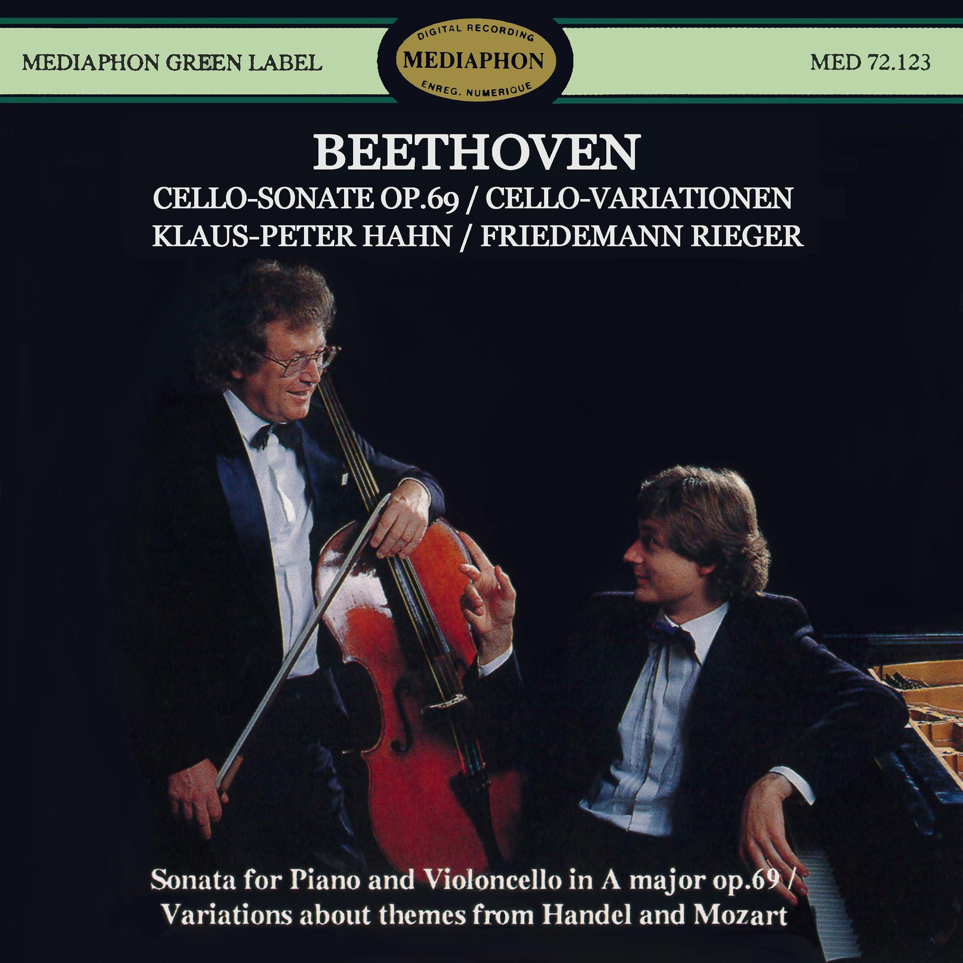 Постер альбома Beethoven: Cello Sonata, Op. 69 & Variations for Piano and Cello