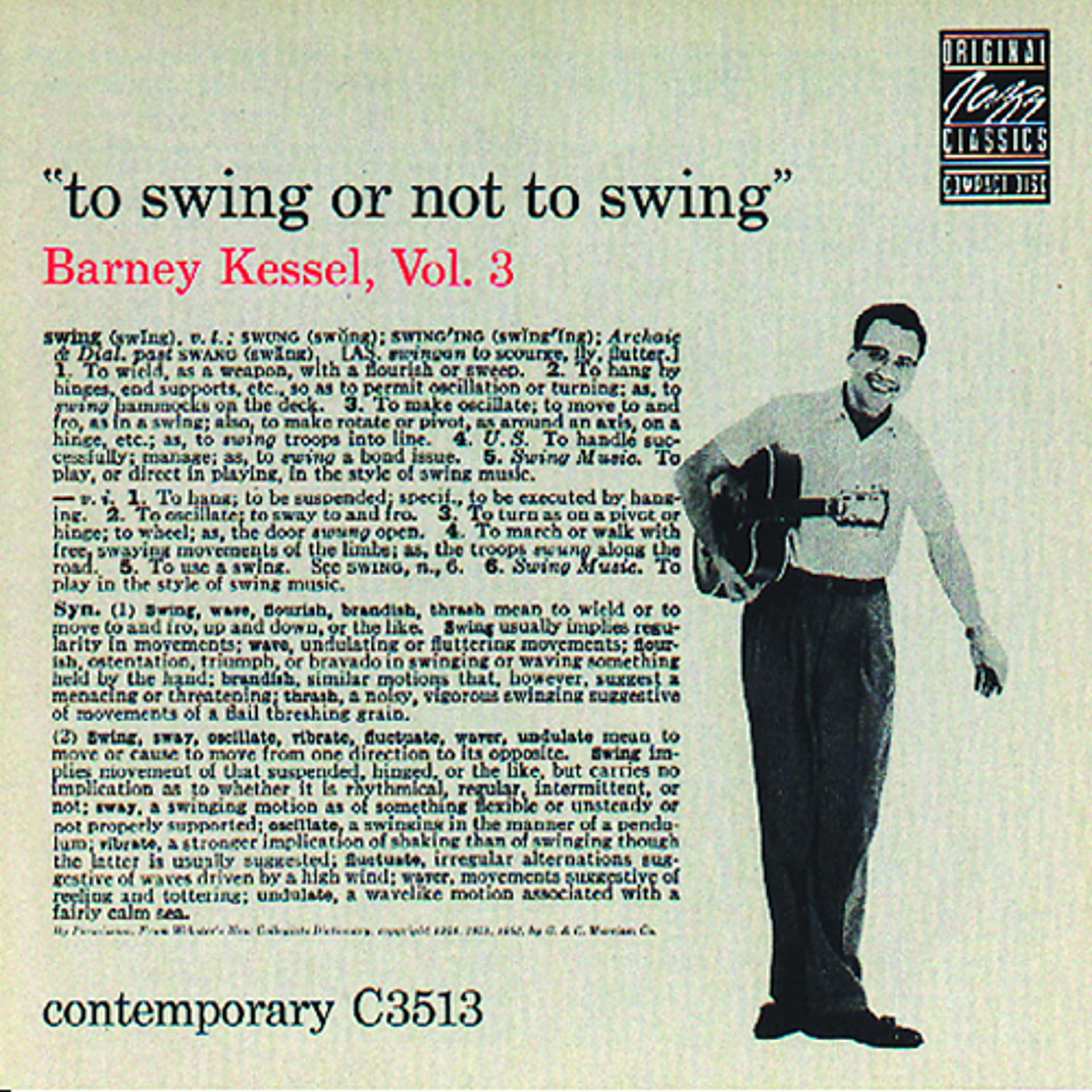 Постер альбома To Swing Or Not To Swing