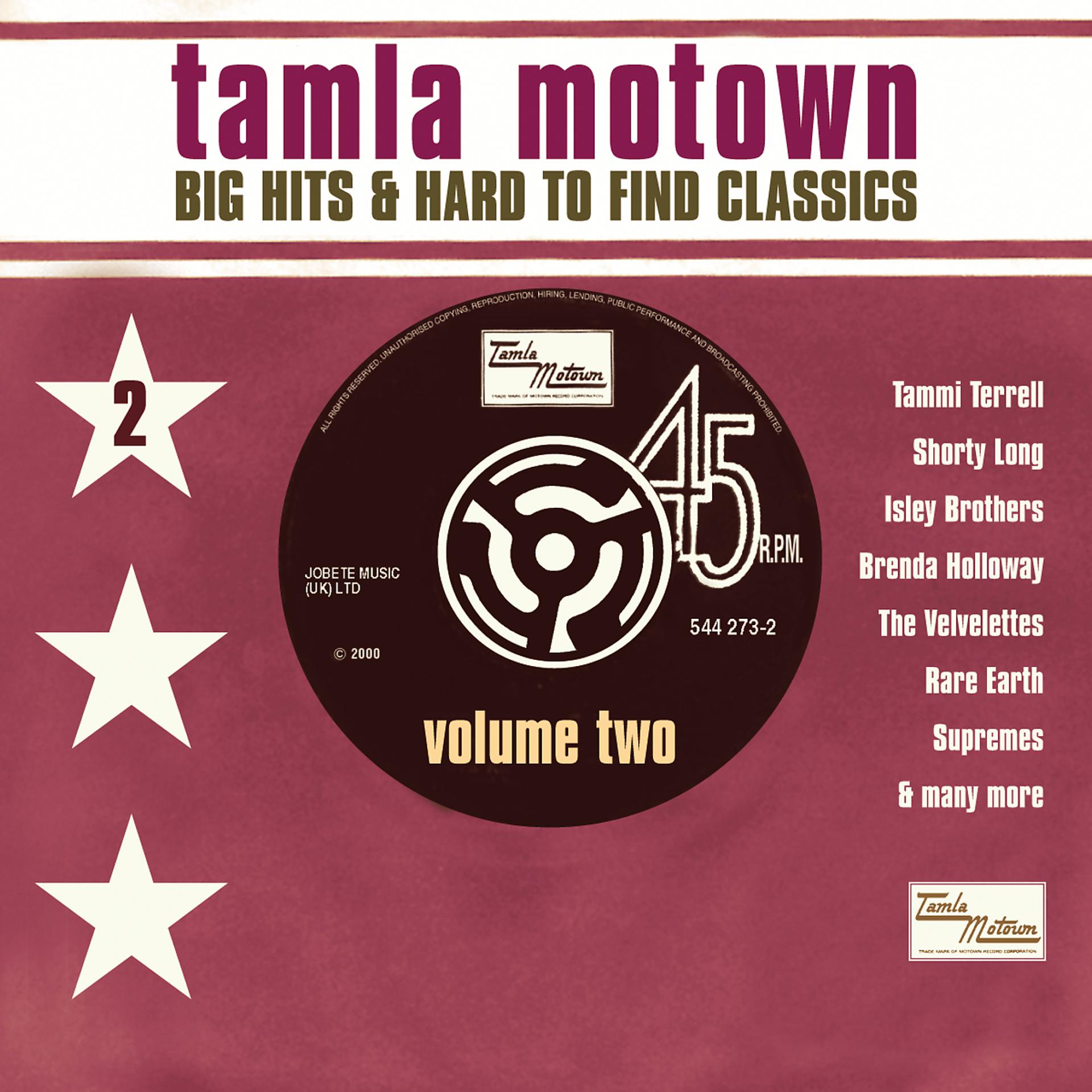 Постер альбома Big Motown Hits & Hard To Find Classics - Volume 2