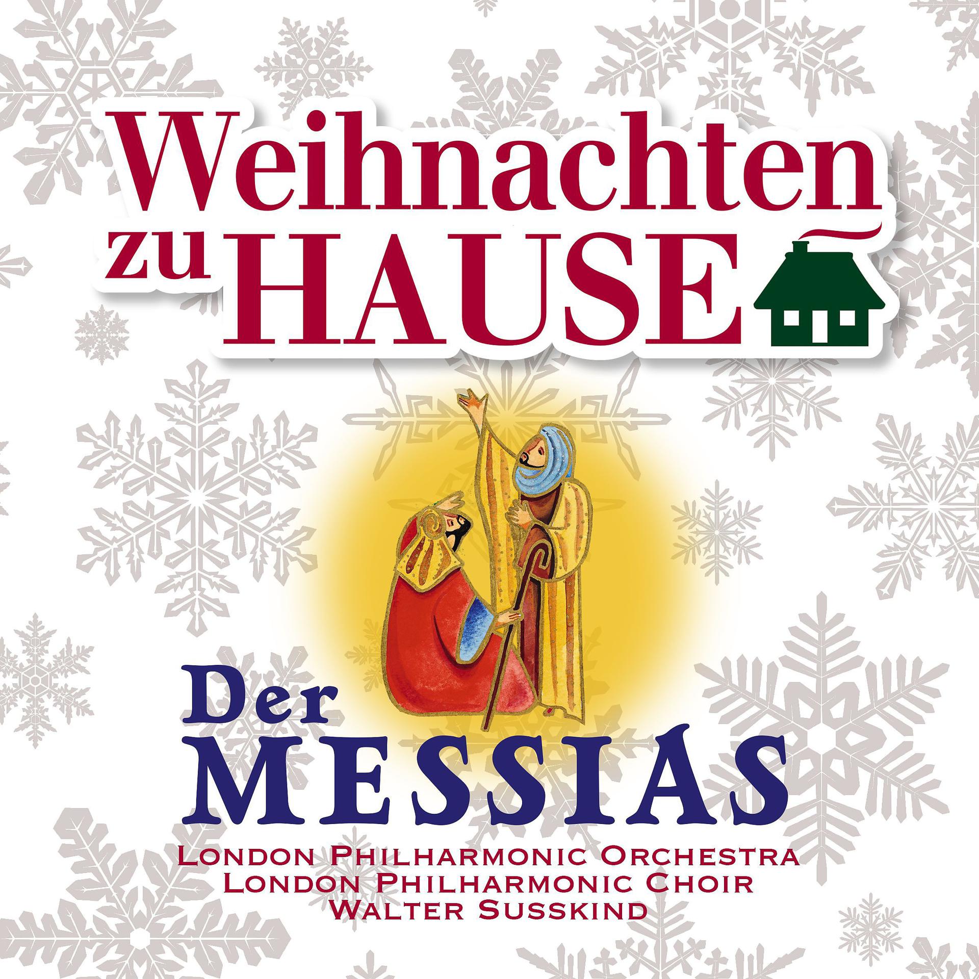 Постер альбома Weihnachten zu Hause: Der Messias, HWV 56