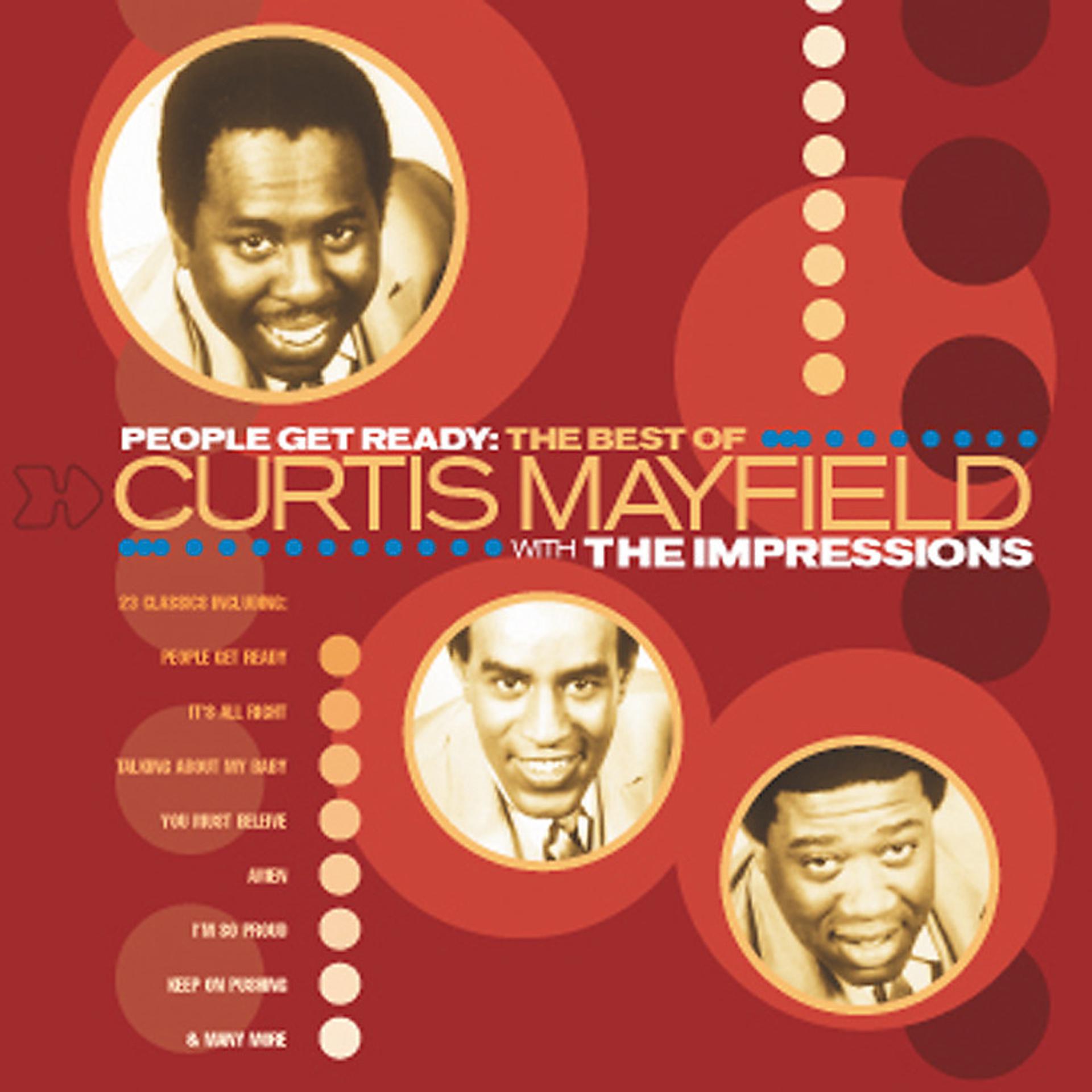 Постер альбома The Best Of The Impressions Featuring Curtis Mayfield