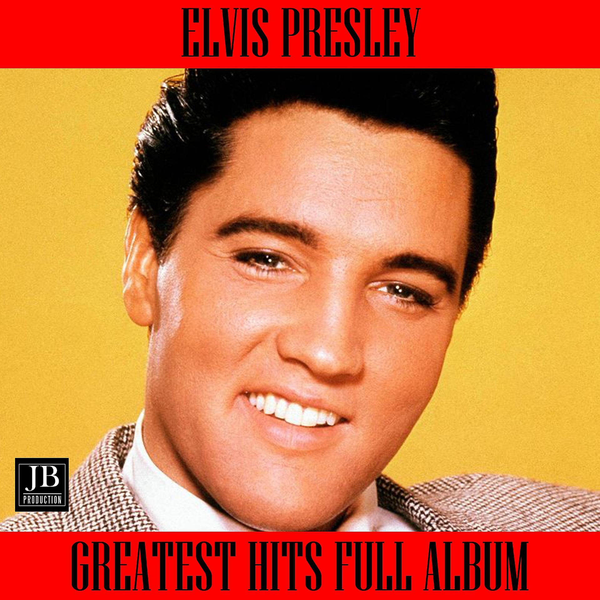 Постер альбома Elvis Presley Greatest Hits Full Album: Jailhouse Rock / Can't Help Falling in Love / Suspicious Minds / Always on My Mind / It's Now or Never / My Way / Blue Suede Shoes / Burning Love / Hound Dog / Heartbreak Hotel / In the Ghetto / If I Can Dream / All