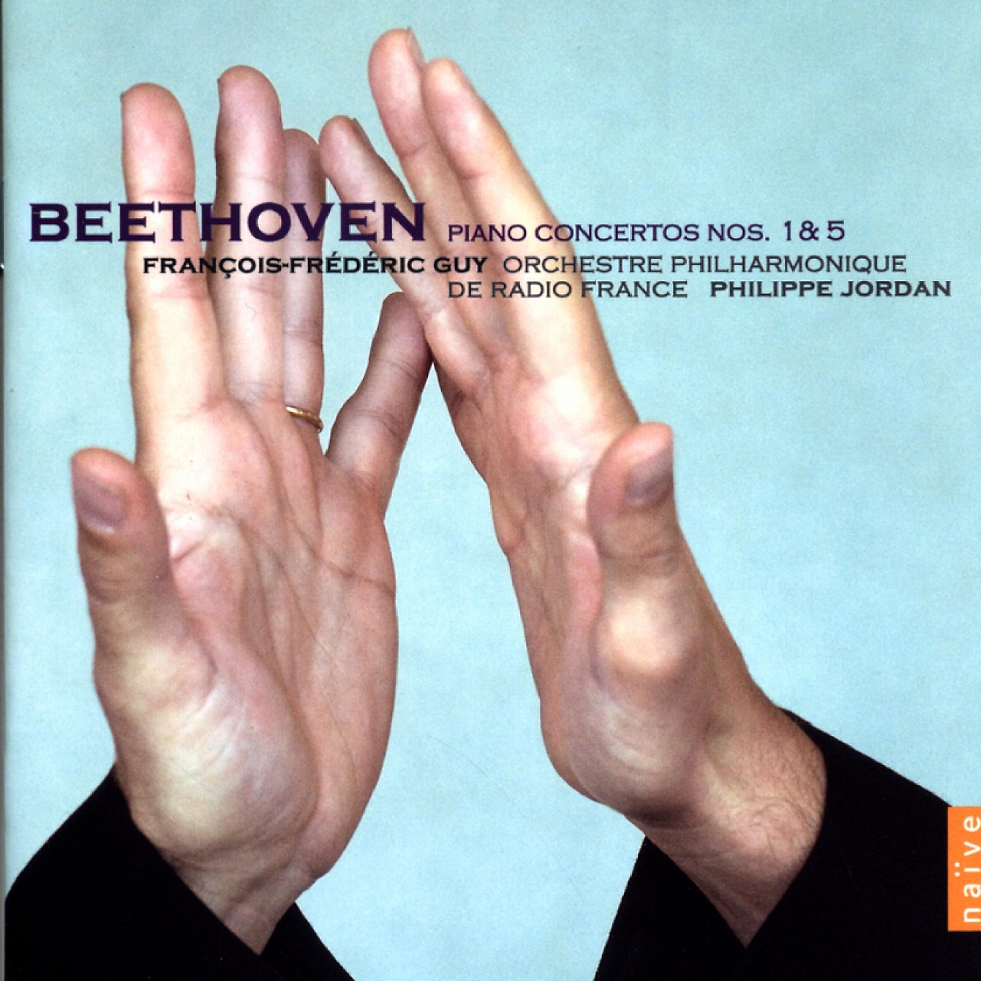 Постер альбома Beethoven: Piano Concertos 1&5, "l'Empereur"