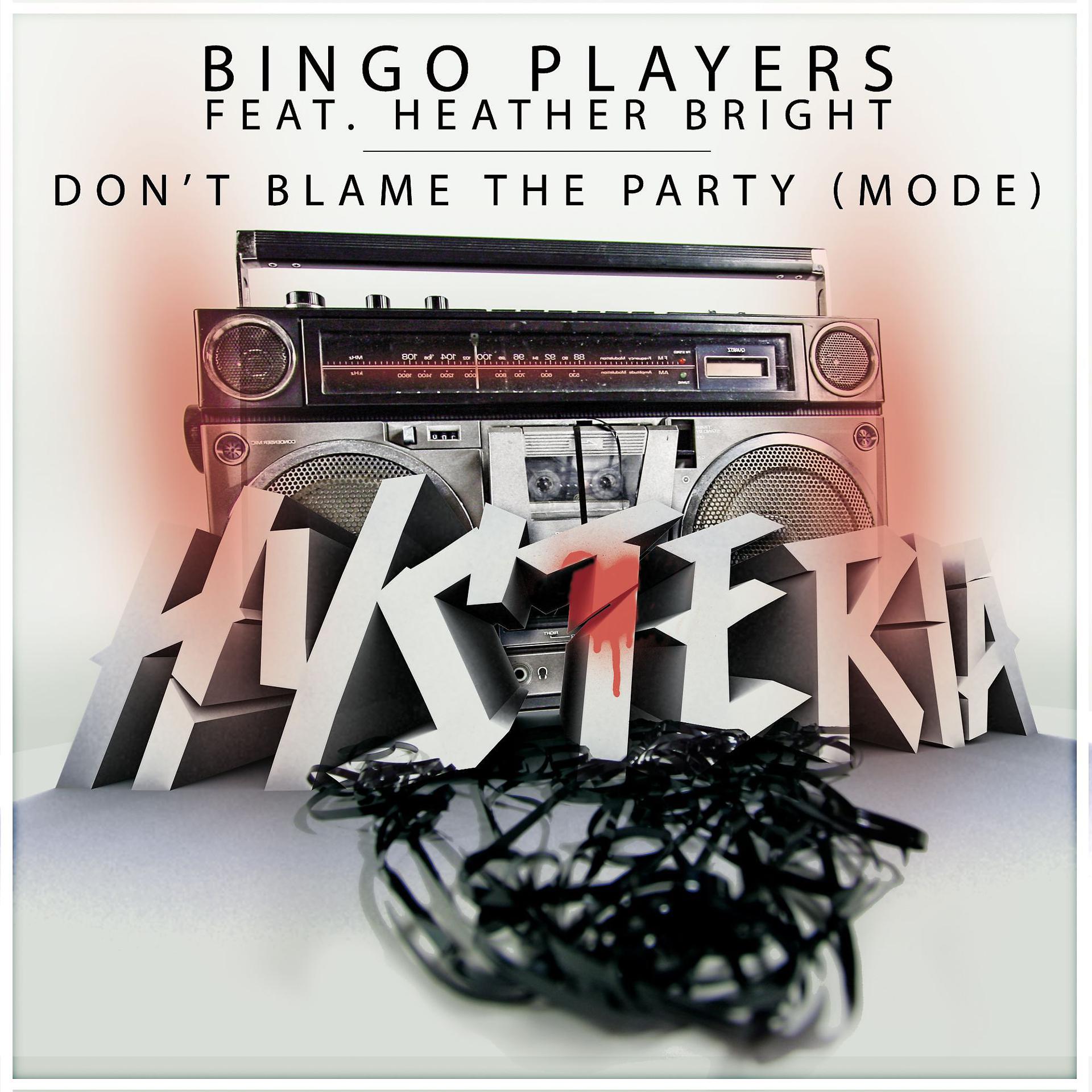 Постер альбома Don't Blame The Party (Mode) [feat. Heather Bright] [Radio Edit]