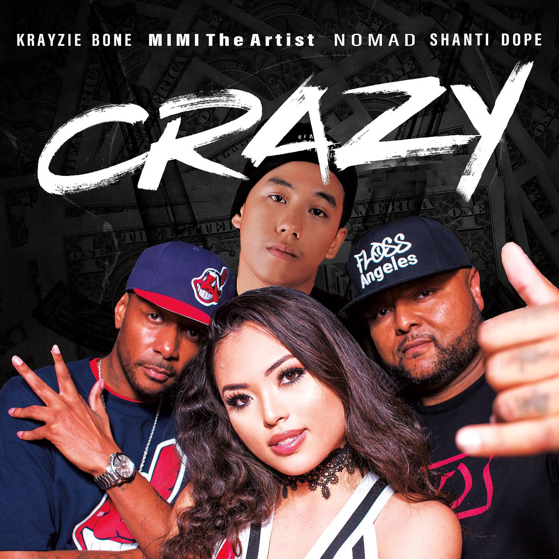 Постер альбома Crazy (International Remix) [feat. NomaD, Krayzie Bone, & Shanti Dope]
