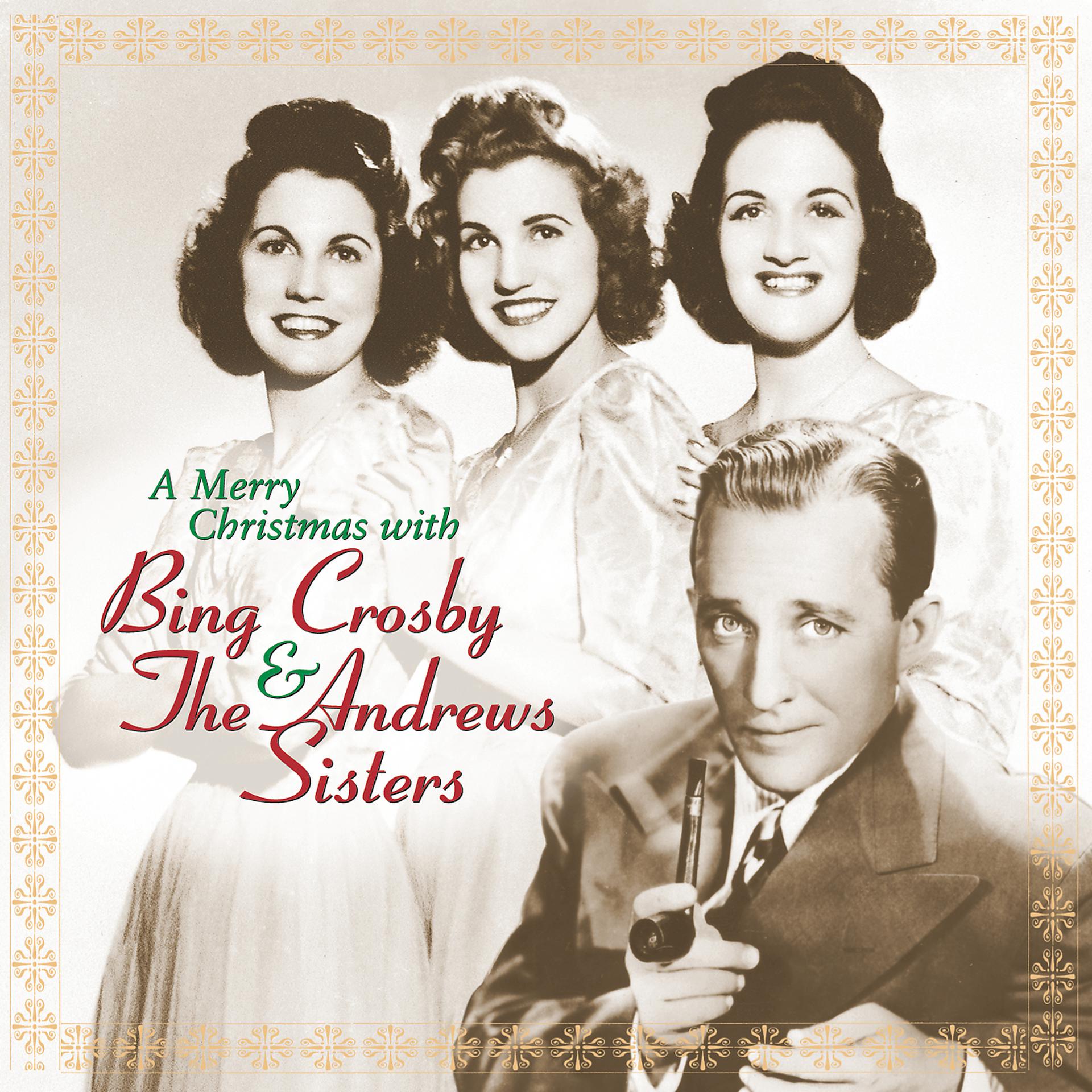 Постер альбома A Merry Christmas With Bing Crosby & The Andrews Sisters