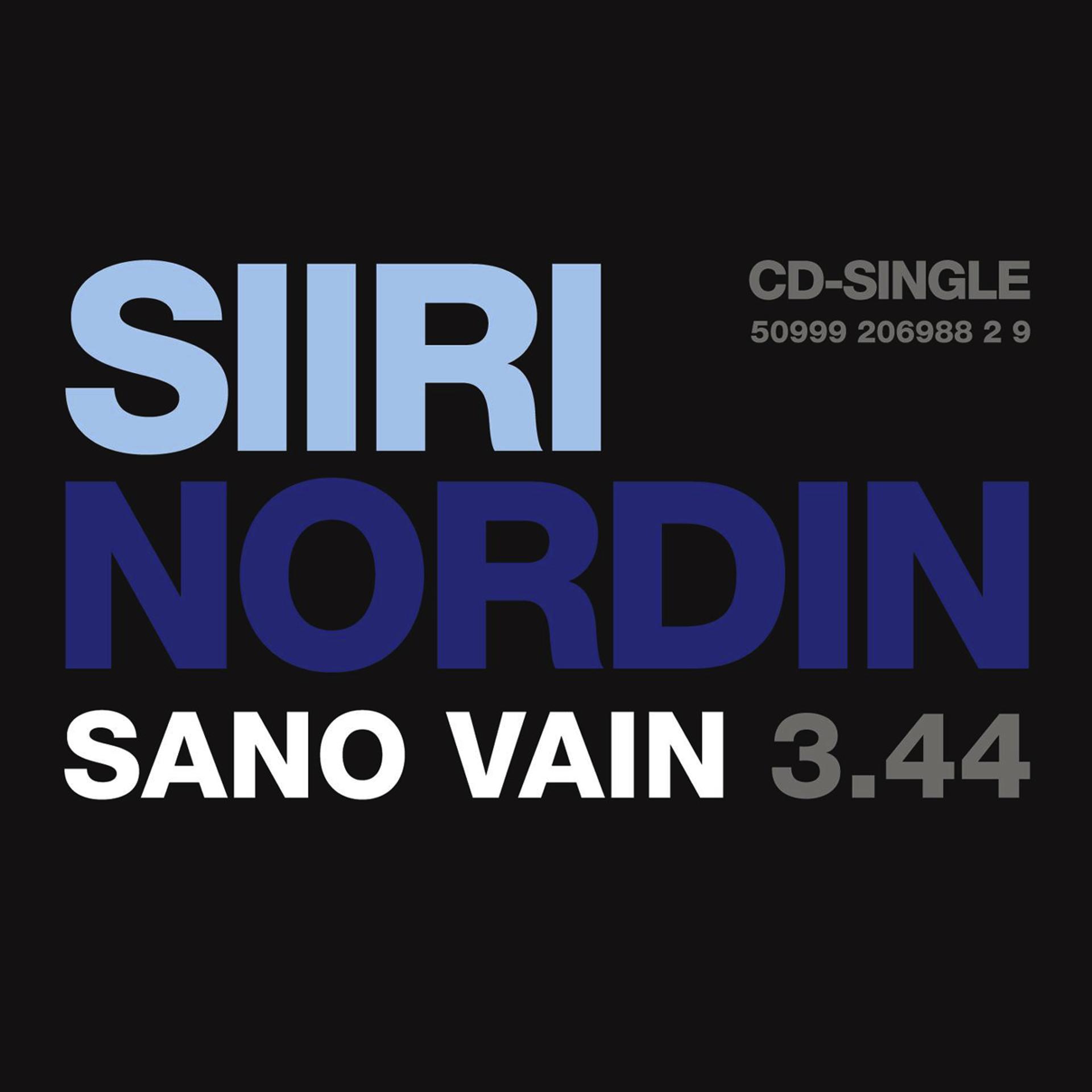 Постер альбома Sano vain