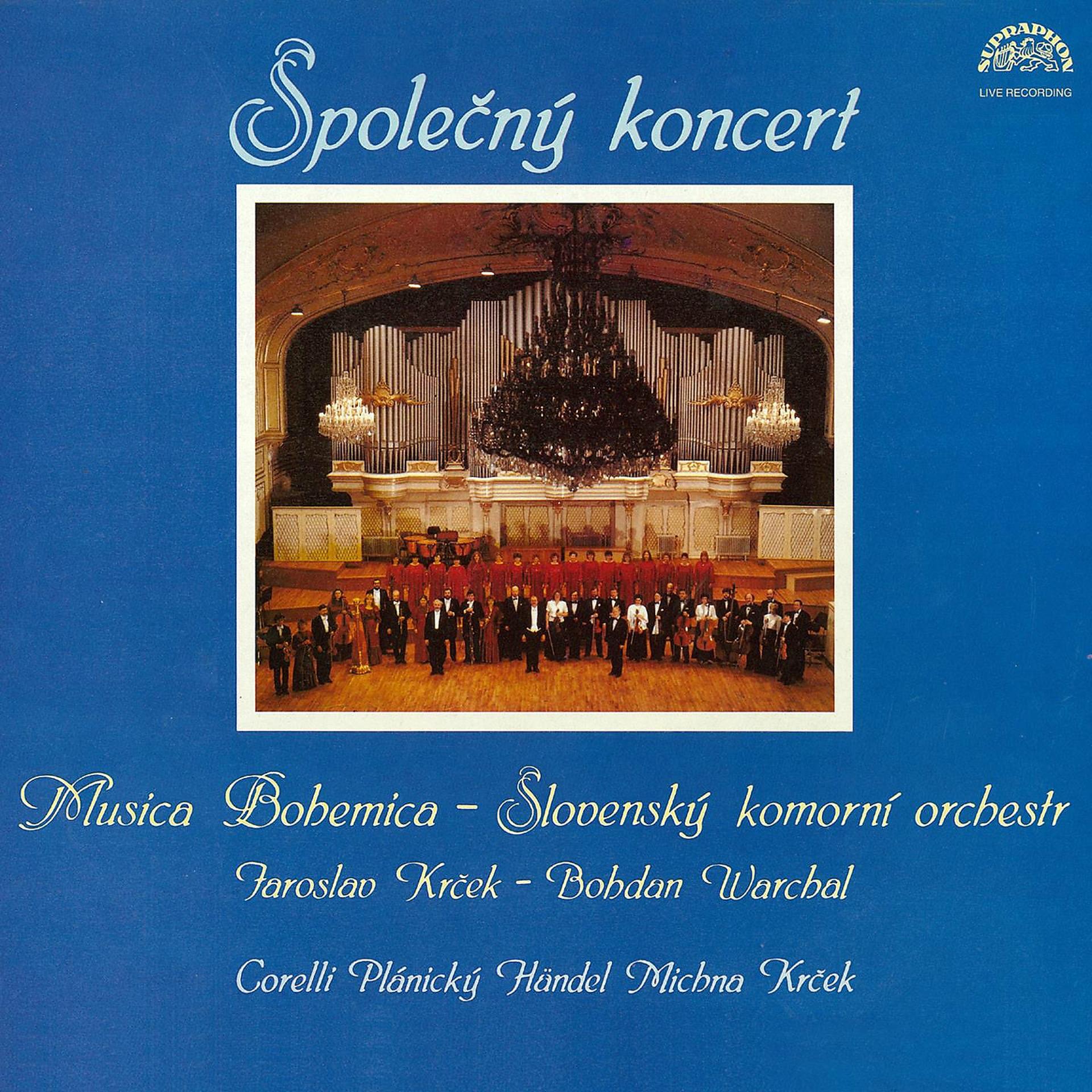 Постер альбома Joint Concerto: Corelli, Händel, Krček, Plánický, Michna