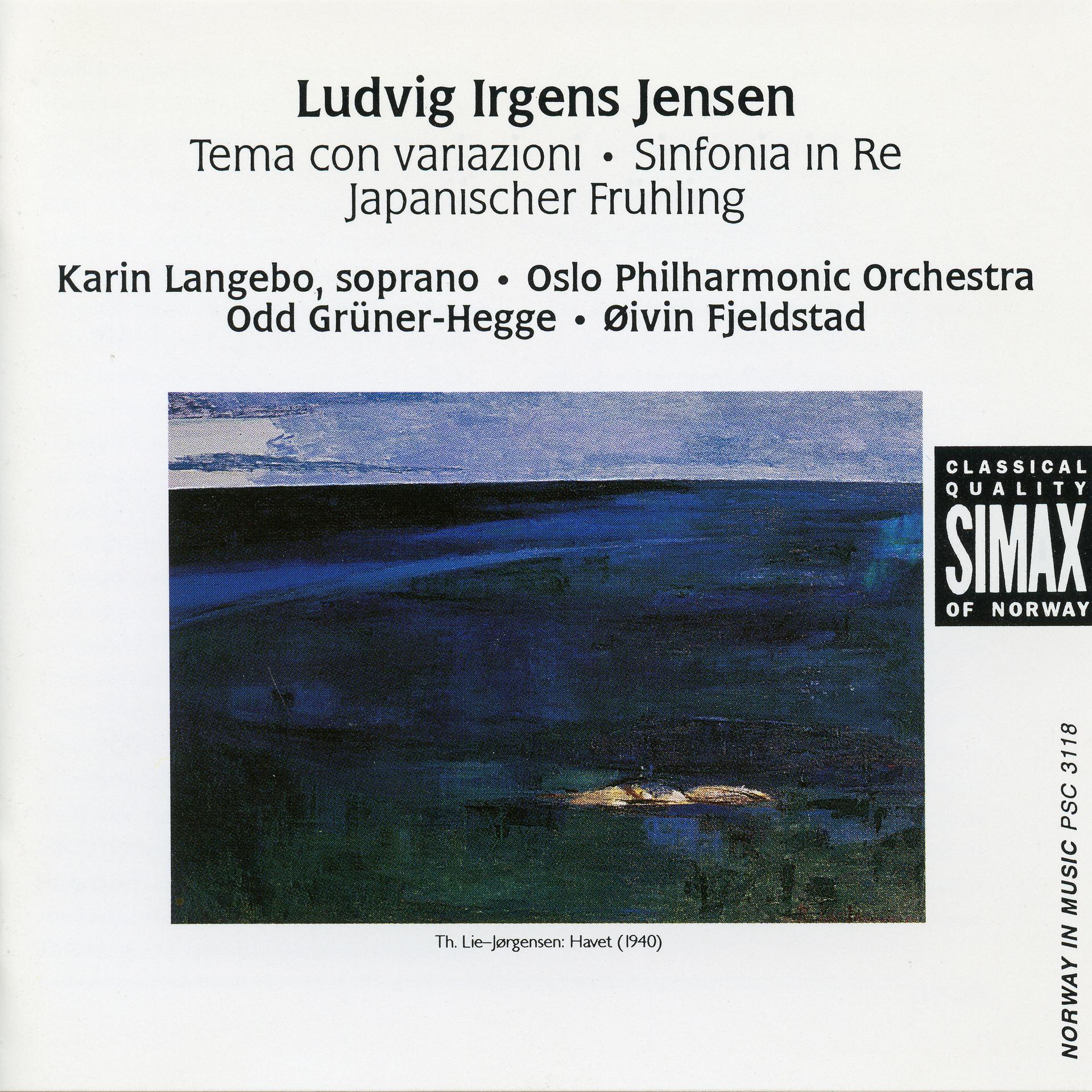 Постер альбома Irgens Jensen: Japanischer Frühling Etc.