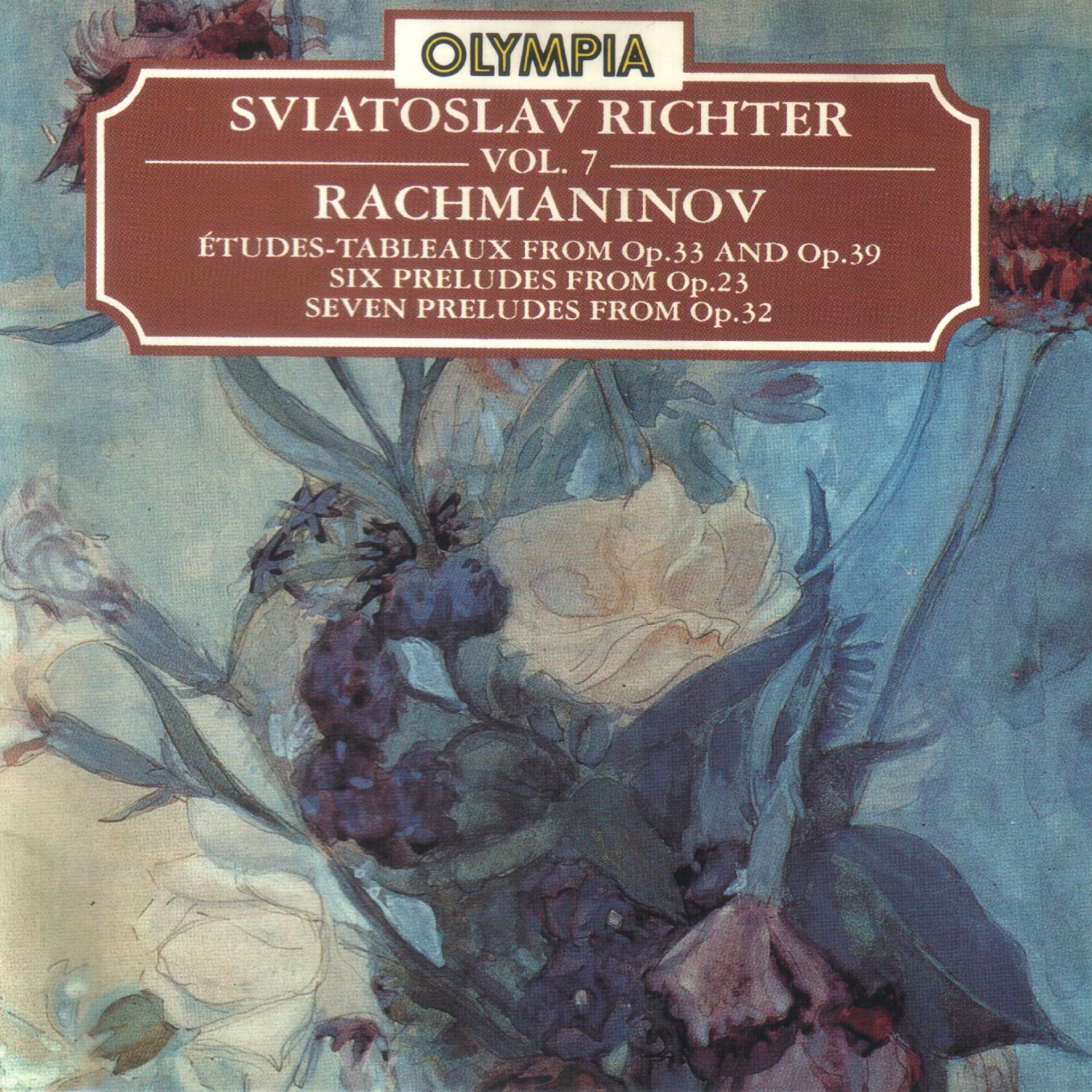 Постер альбома Richter plays Rachmaninoff
