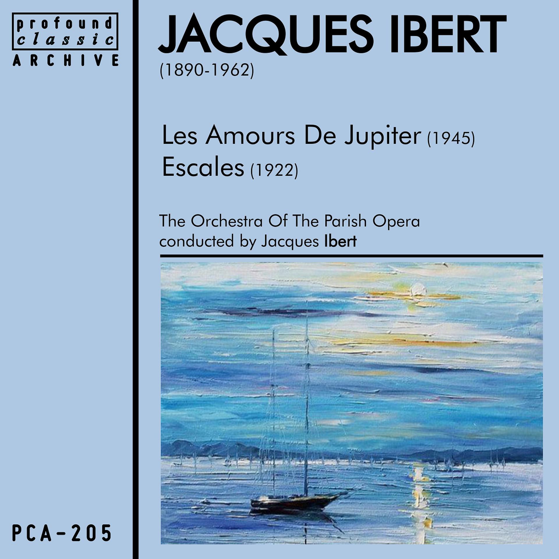 Постер альбома Les amours de Jupiter & Escales