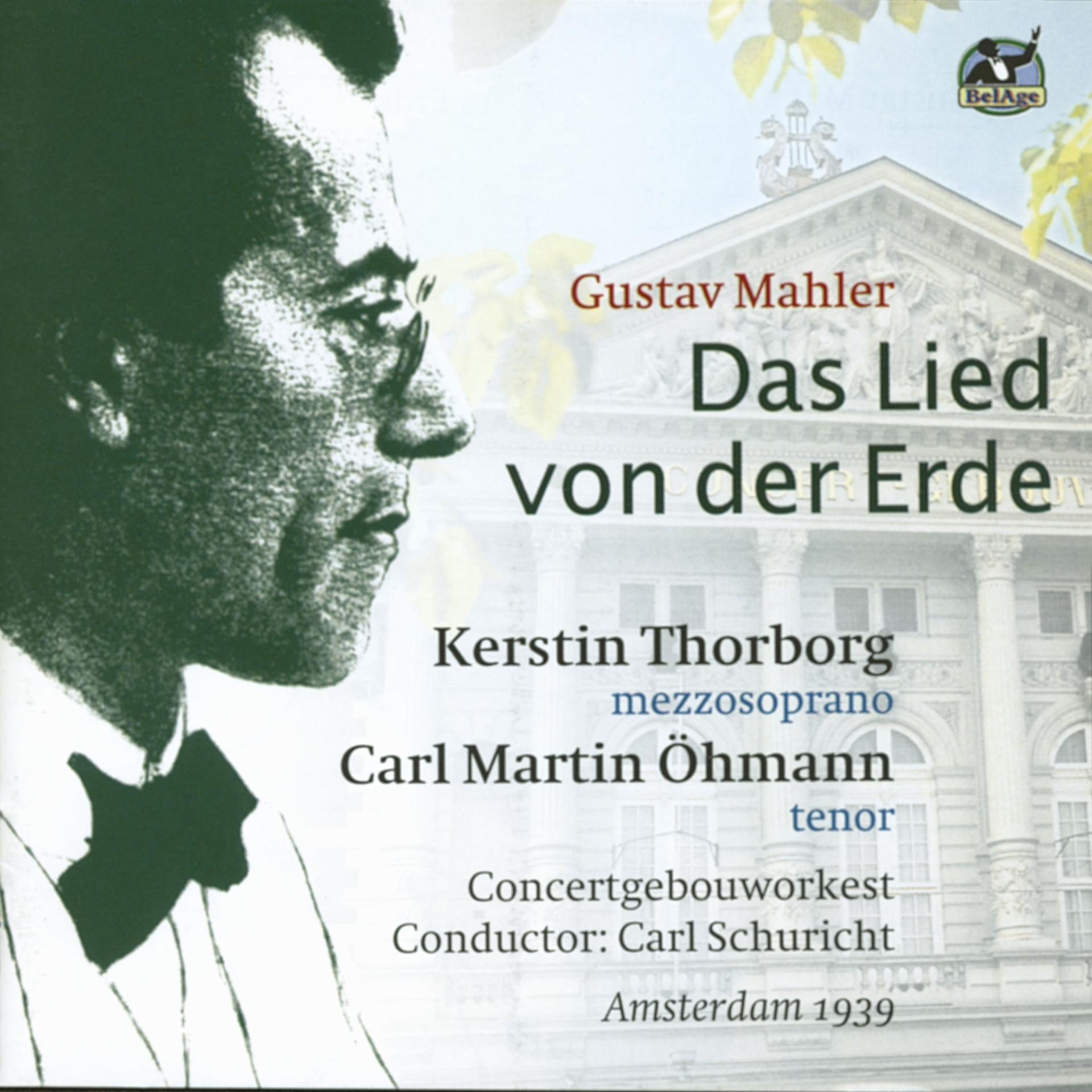 Постер альбома Mahler: Das Lied von der Erde