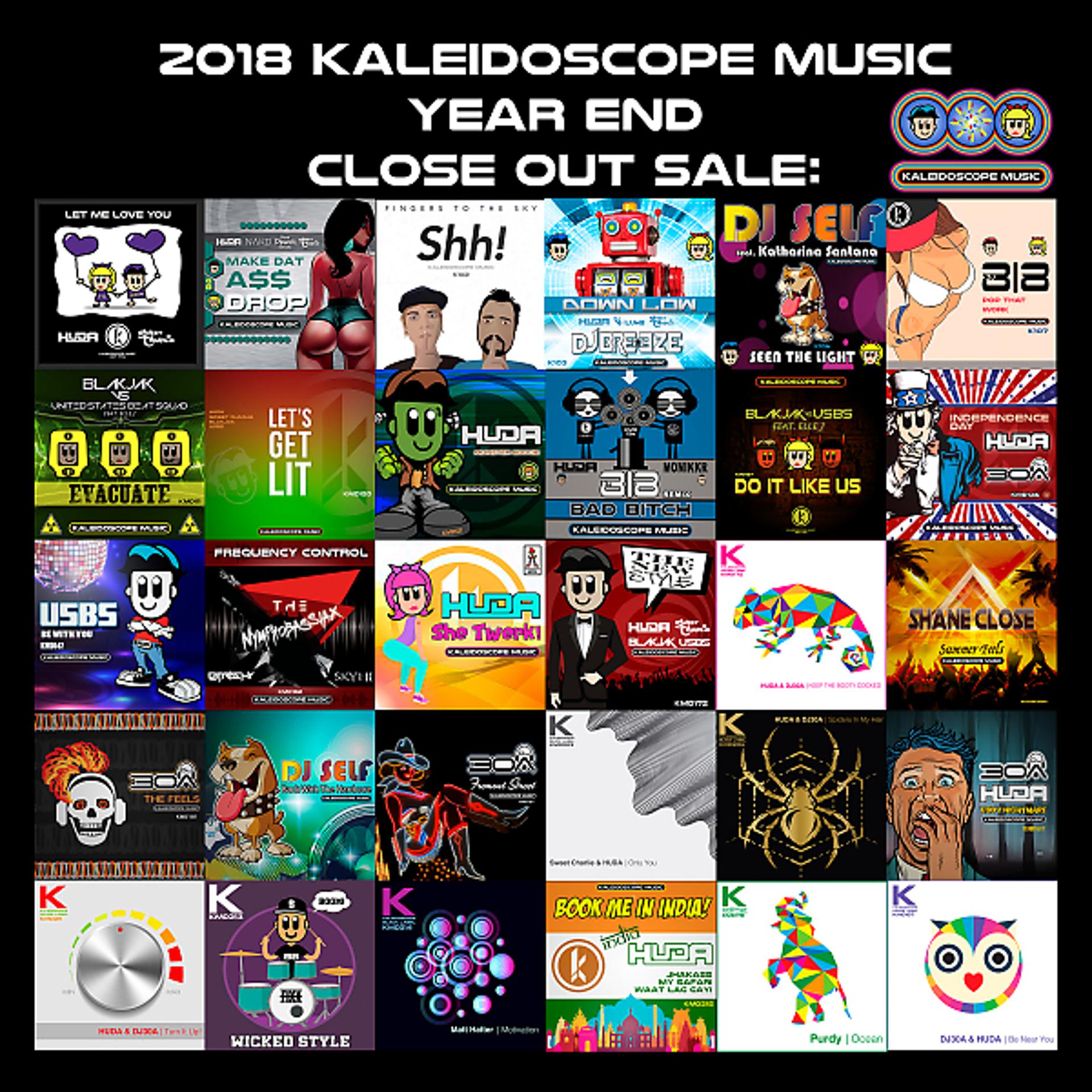 Постер альбома 2018 Kaleidoscope Music Year End Sale