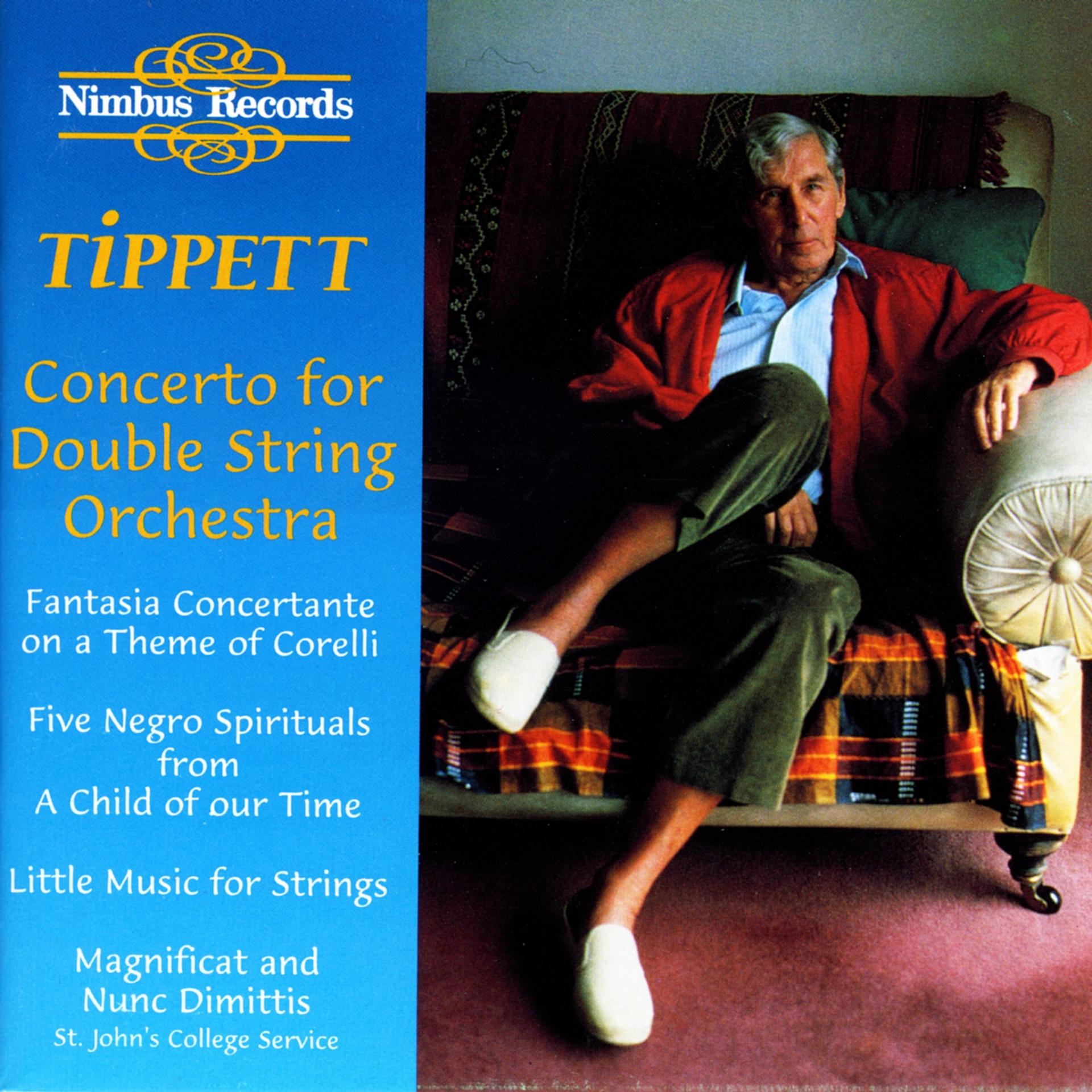 Постер альбома Tippett: Concerto for Double String Orchestra