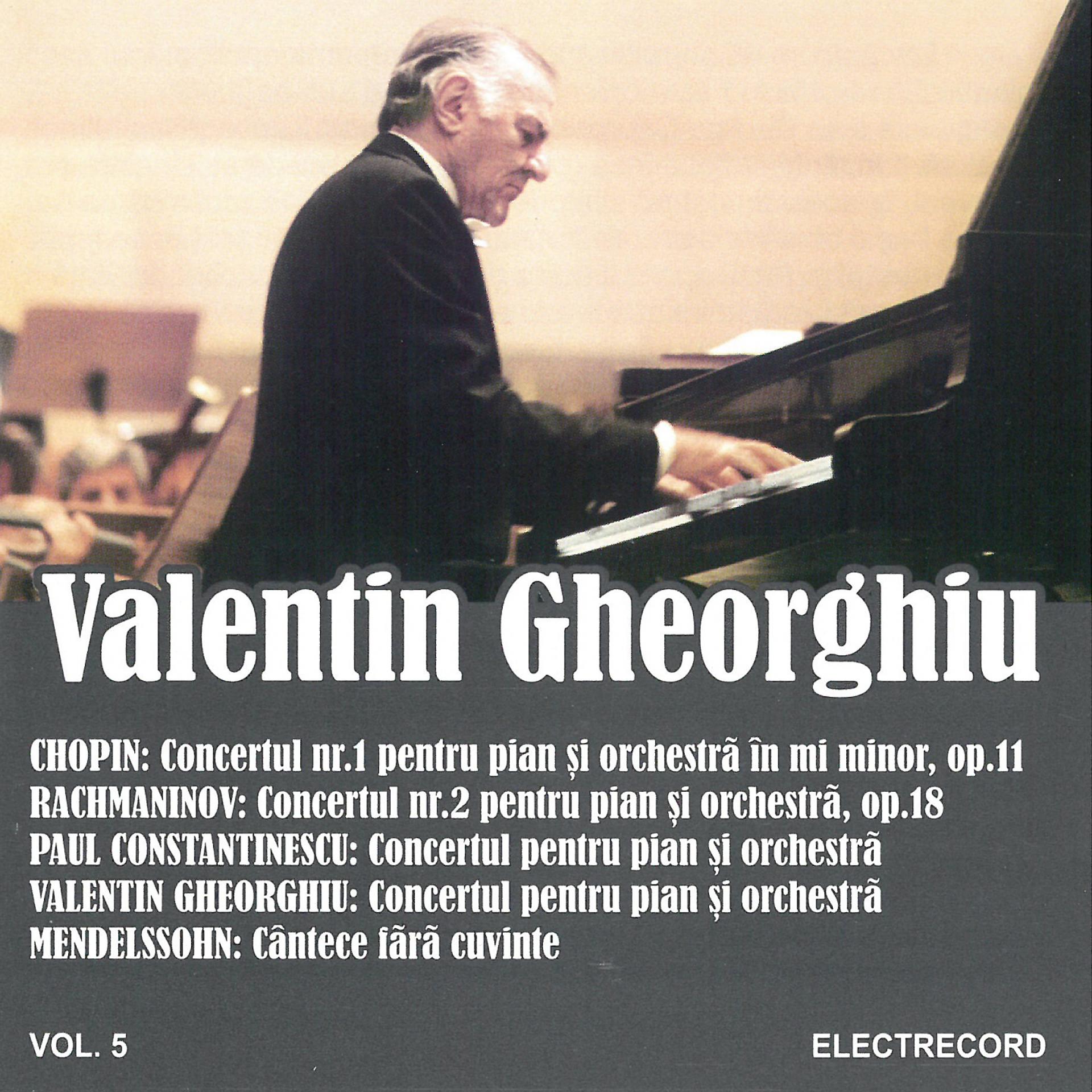 Постер альбома Valentin Gheorghiu, Vol. 5, Vol. II