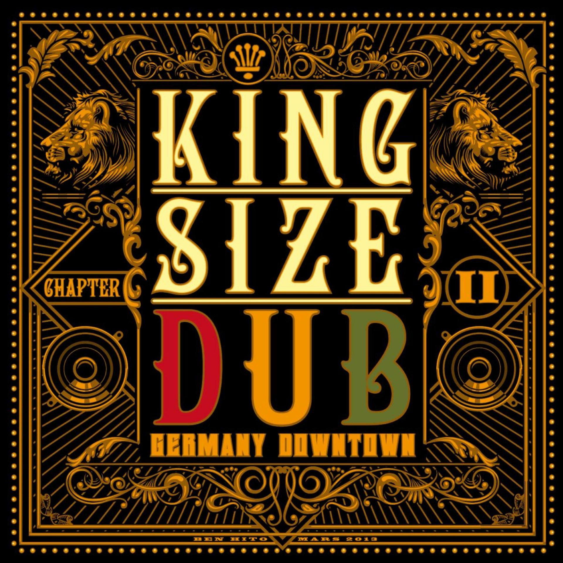 Постер альбома King Size Dub - Reggae Germany Downtown, Vol. 2