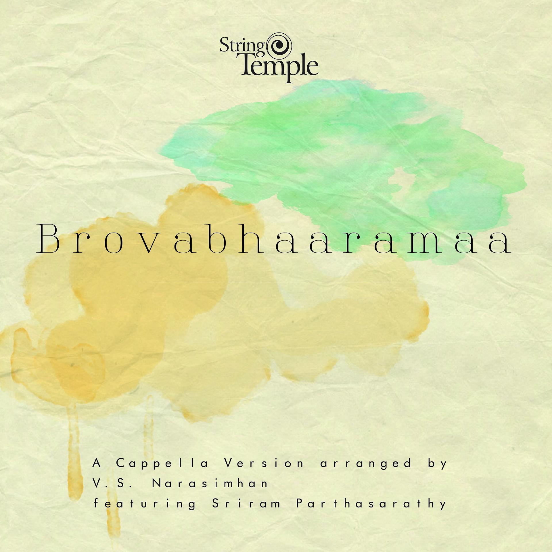 Постер альбома Brovabhaaramaa - Bahudari - Adi (Acapella) - Single