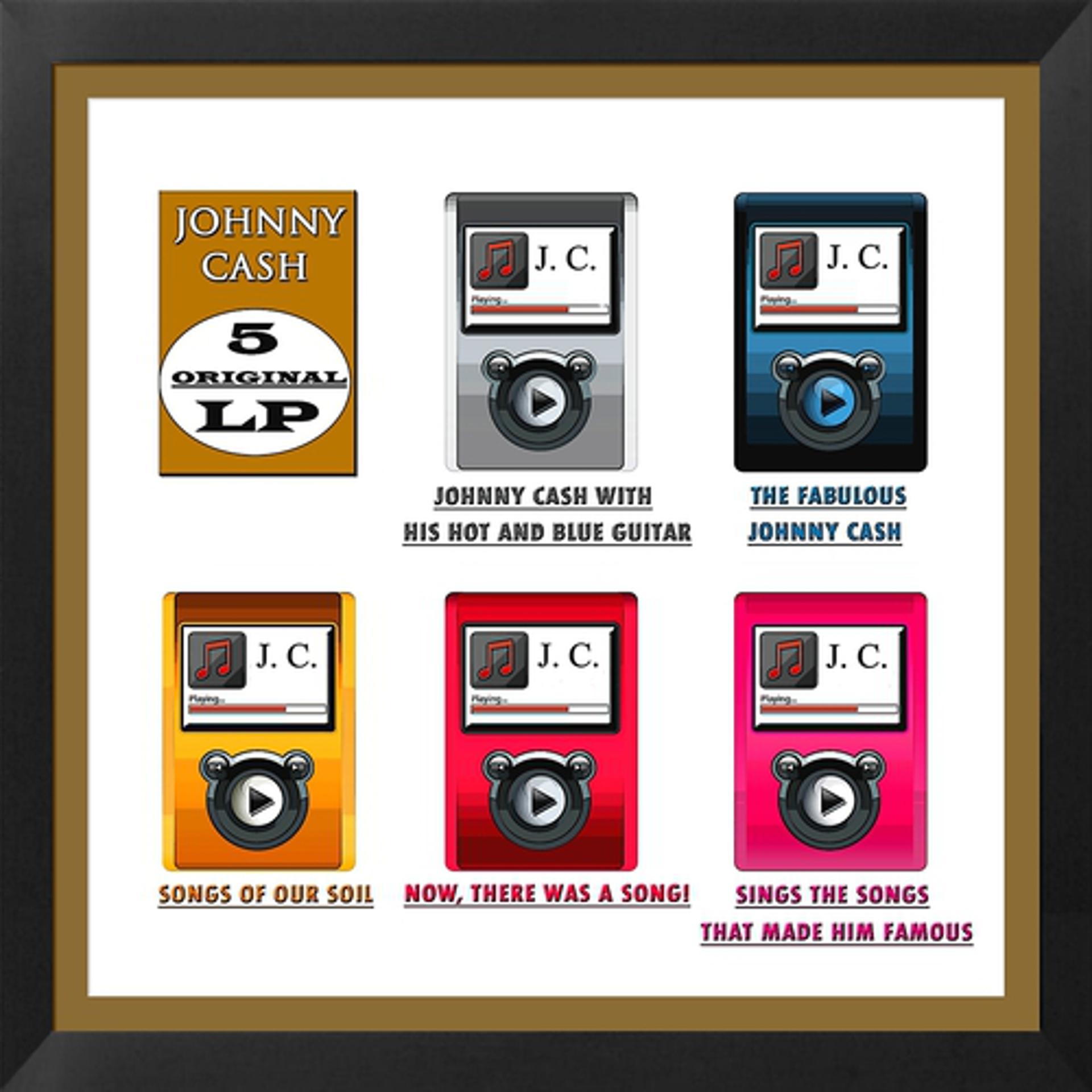 Постер альбома Johnny Cash: Five Original Albums