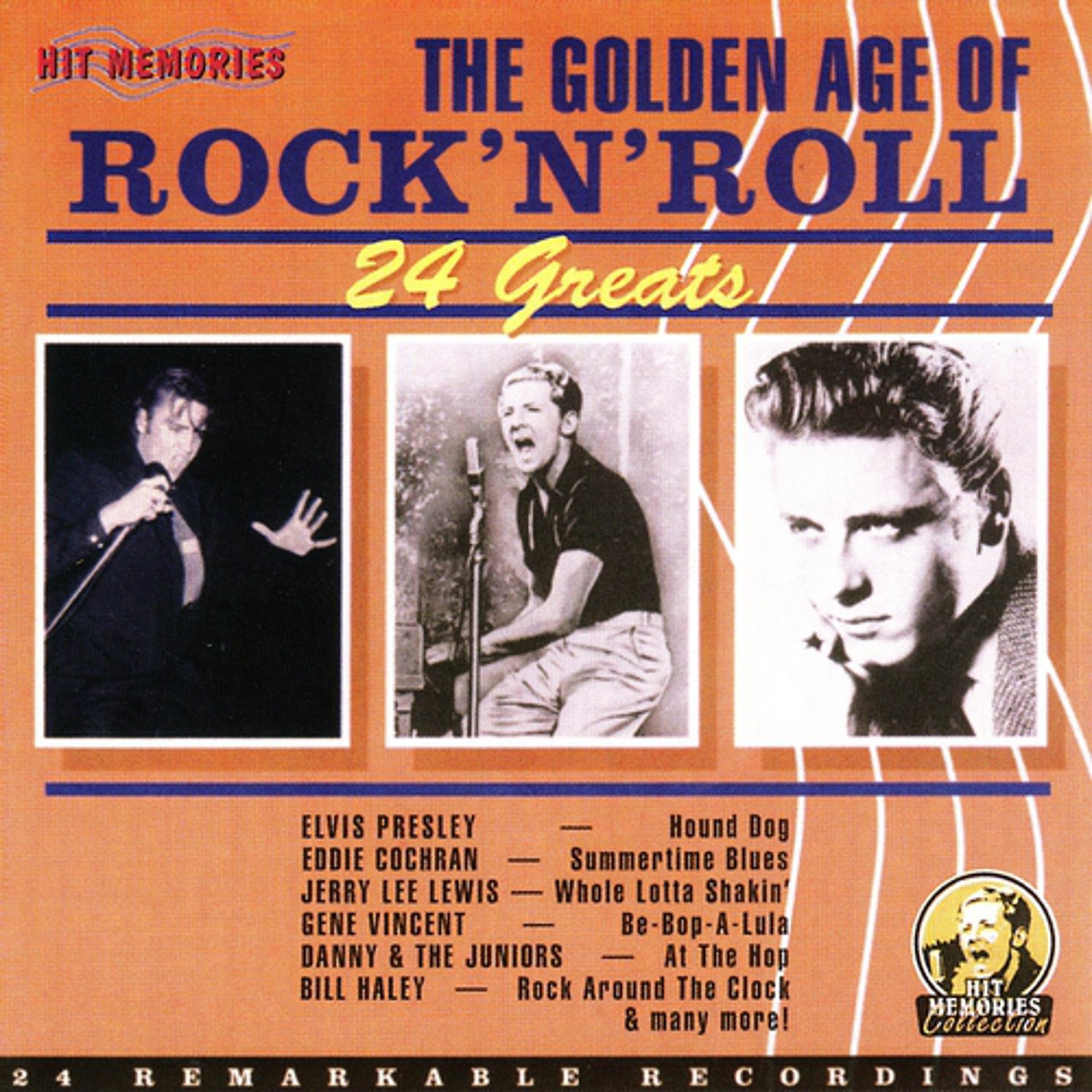 Постер альбома The Golden Age of Rock'n'roll (24 Greats)