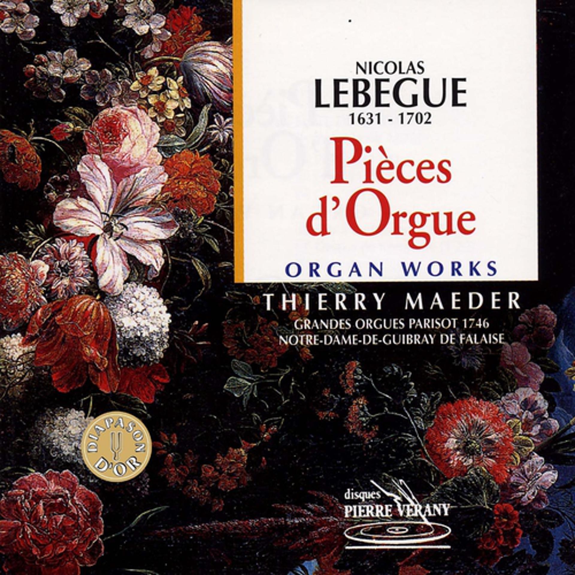 Постер альбома Lebègue : Pièces d'orgue