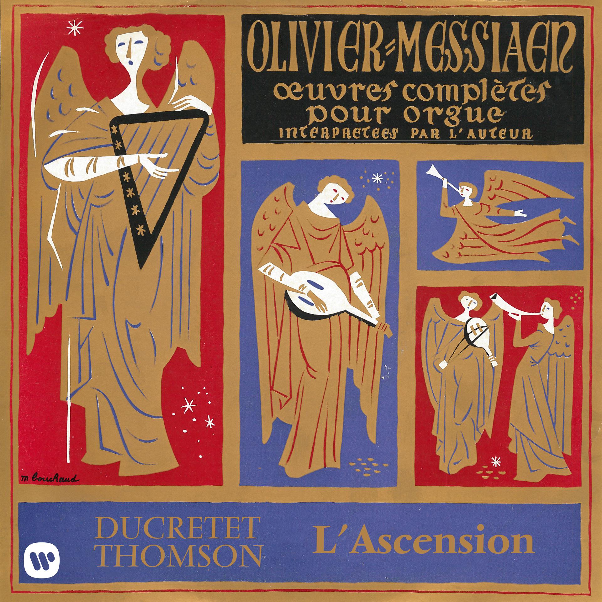 Постер альбома Messiaen: Le banquet céleste, Diptyque, Apparition de l'Église éternelle & L'Ascension (À l'orgue de la Sainte-Trinité de Paris)