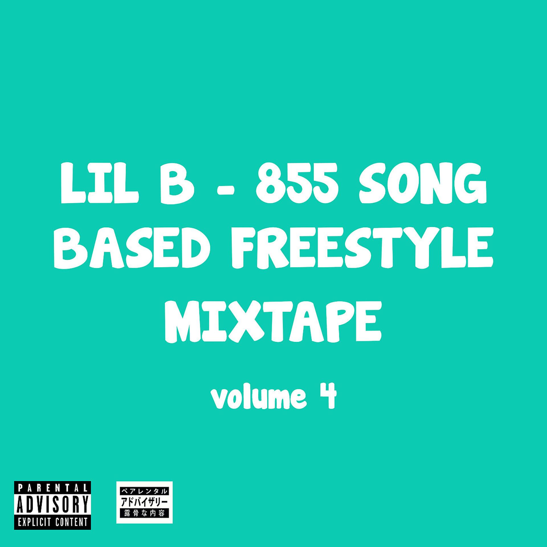 Постер альбома 855 Song Based Freestyle Mixtape, Vol. 4