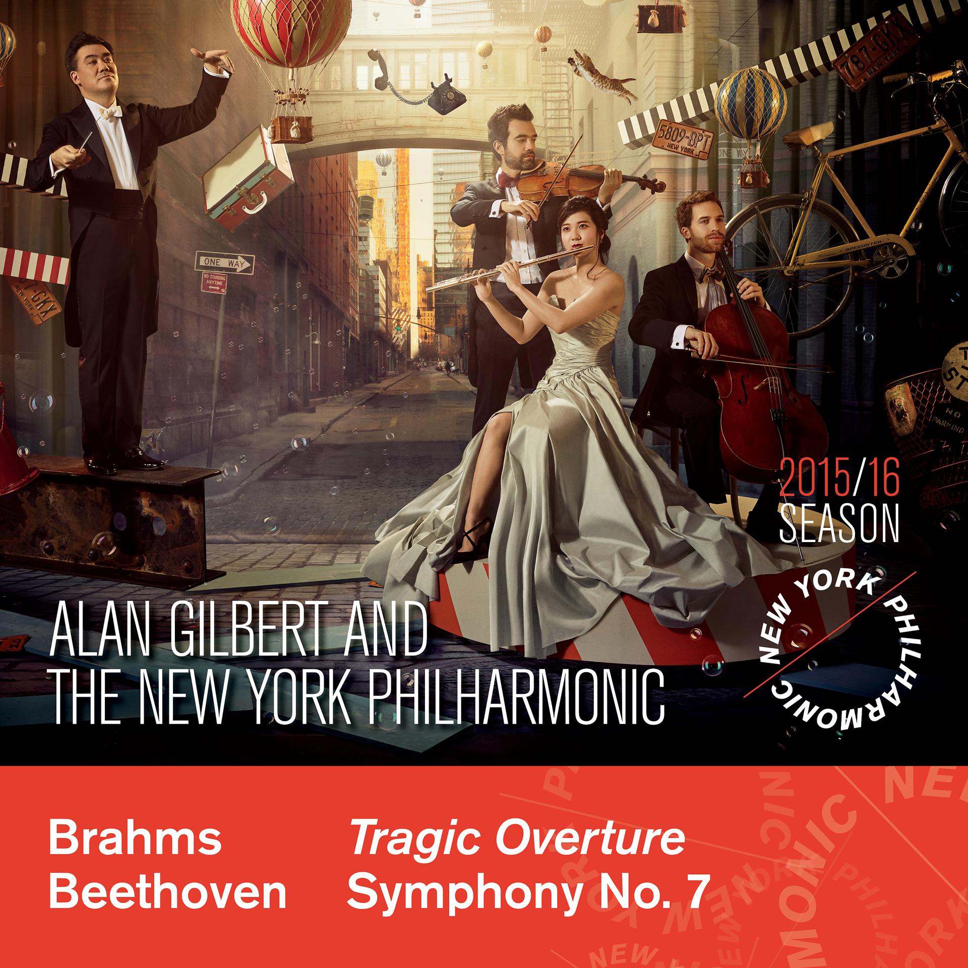 Постер альбома Brahms: Tragic Overture - Beethoven: Symphony No. 7