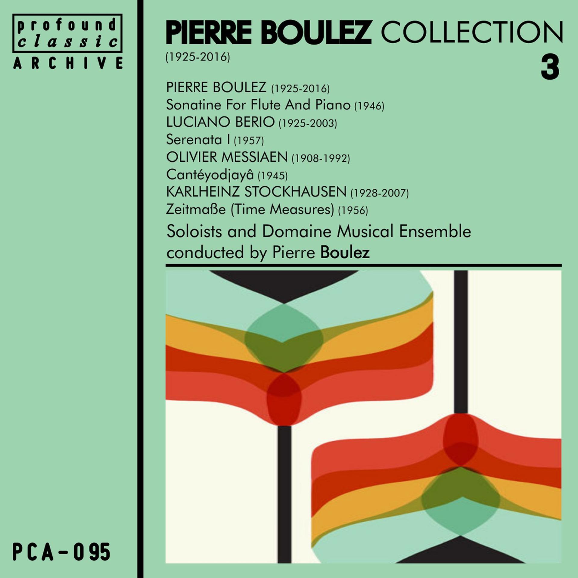 Постер альбома Pierre Boulez Collection, Vol. 3