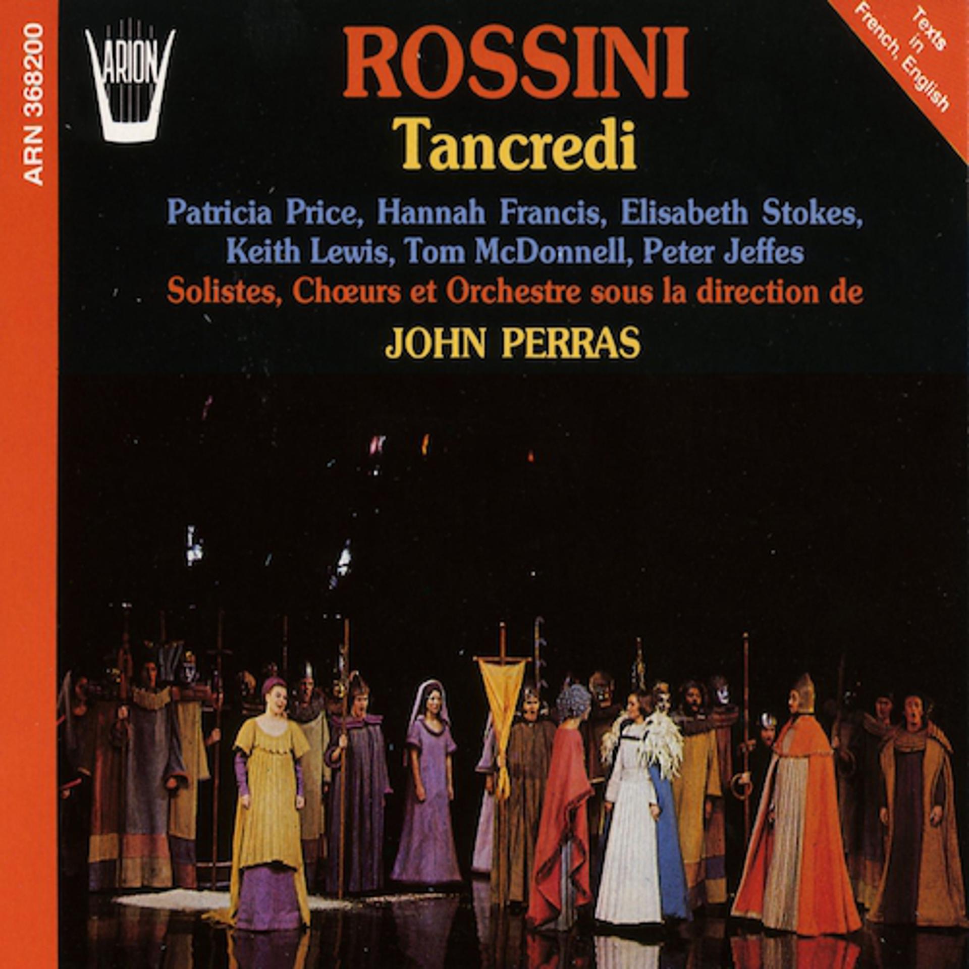 Постер альбома Rossini : Tancredi