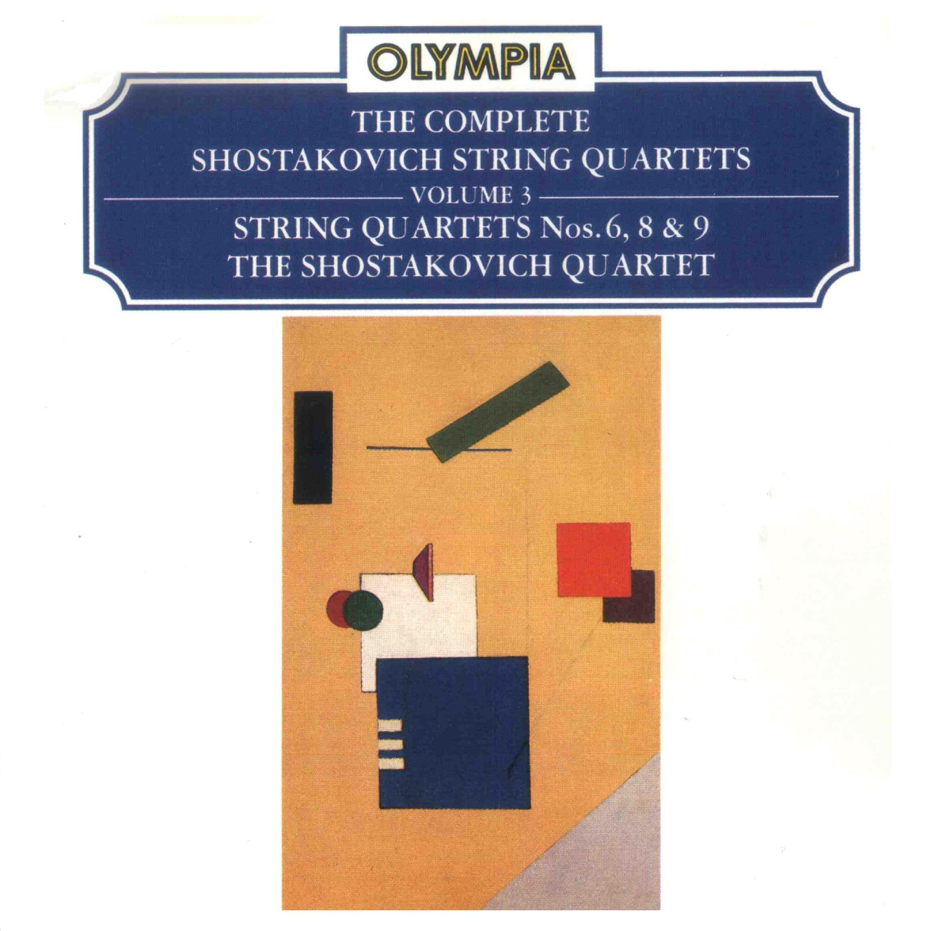 Постер альбома Shostakovich: Complete String Quartets, Vol. 3