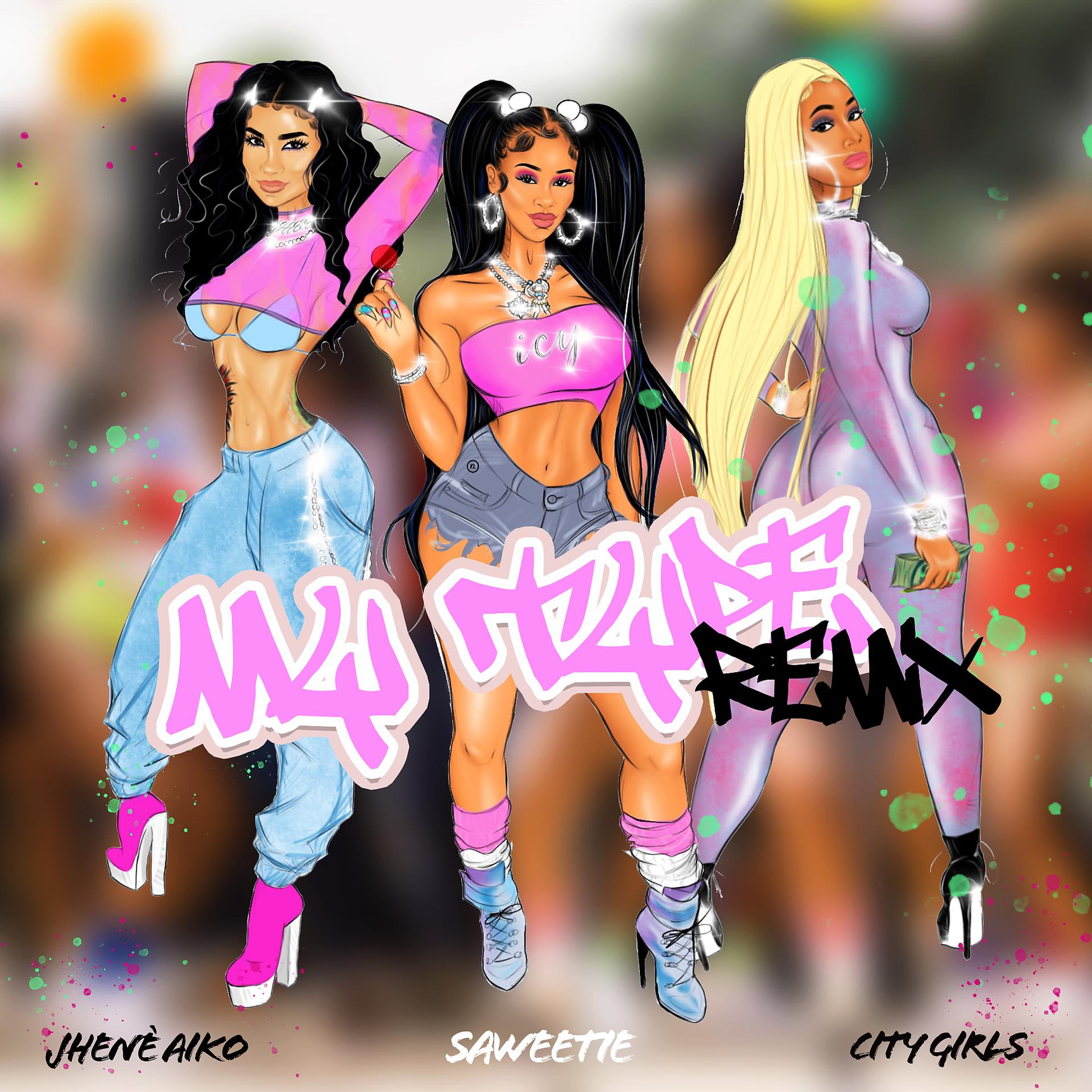 Постер альбома My Type (feat. City Girls & Jhené Aiko) [Remix]