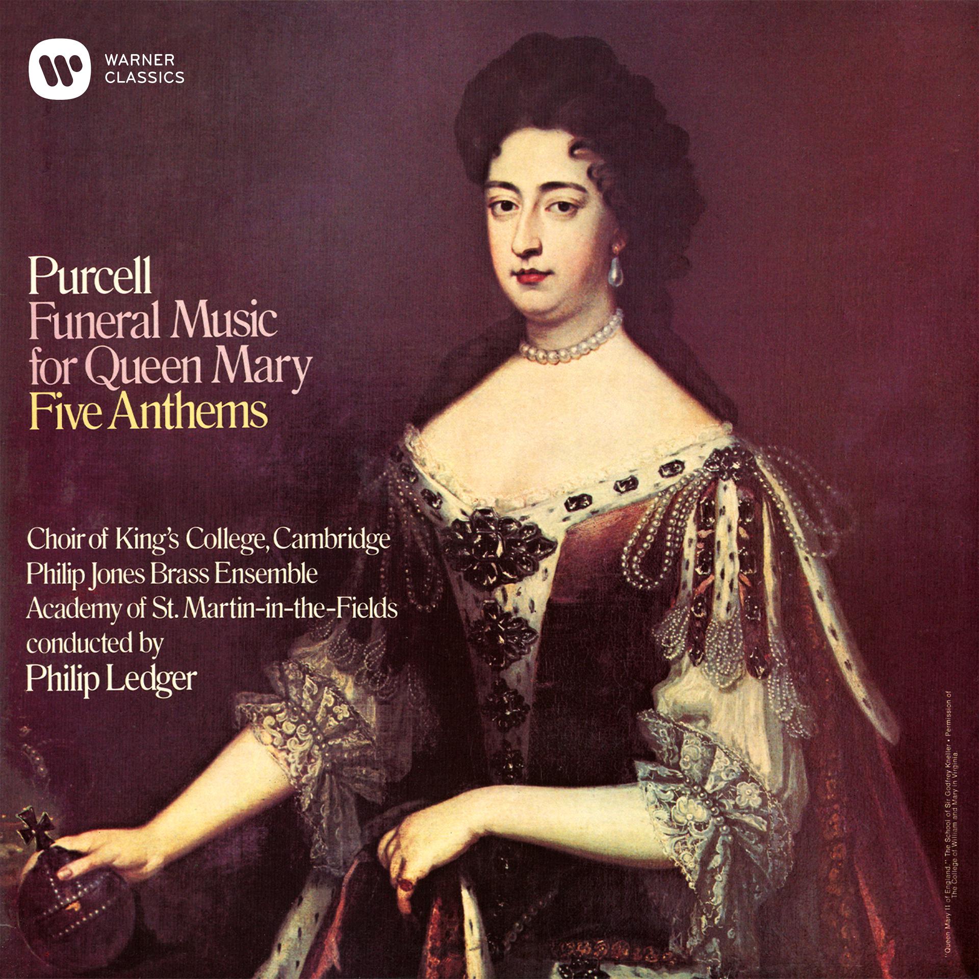 Постер альбома Purcell: Funeral Music for Queen Mary & Anthems